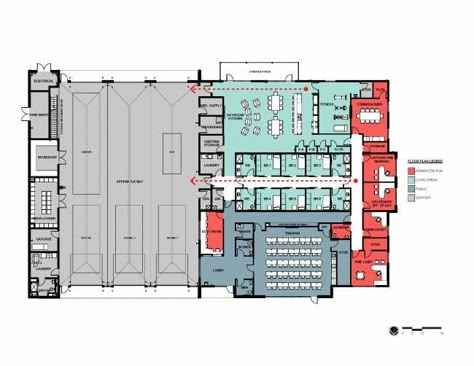 Fire Station Floor Plan, Fire Station Drawing, Fire Department Architecture, Fire Station Architecture, Fire Station Design, Municipal Hall, Fire Hall, History Wall, Clear Spring