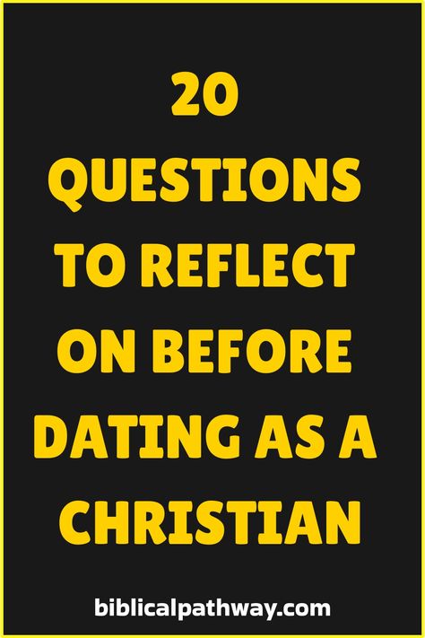 Embarking on a new relationship is a significant step, especially when your faith plays a central role in your life. Before you begin dating as a Christian, consider these 20 introspective questions to ensure you’re Questions To Ask Yourself Before Dating, Christian Relationship Questions, Christian Dating Questions, Introspective Questions, Date Night Questions, Christian Dating Advice, Psalm 91 1, Conversation Starters For Couples, Looking For A Relationship