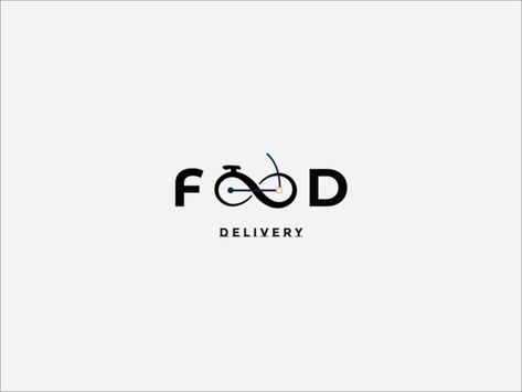 Food Delivery Logo by Lynx Plus on Dribbble Food Delivery App Logo, Delivery App Logo, Logo Snack, Snack Logo, Food Delivery Logo, Delivery Logo, Cook Home, Logo Cafe, Bike Food