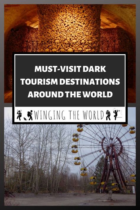 Dark tourism is one of the most rapidly growing forms of travel. Fancy dabbling but don't know where to start? Check out this guide compiled by travel bloggers about the absolute must-visit dark tourism destinations around the globe! Dark Tourism, Agency Logo, Travel Articles, Haunted Places, Central Europe, Travel List, Travel Writer, Travel Stories, Travel Inspo