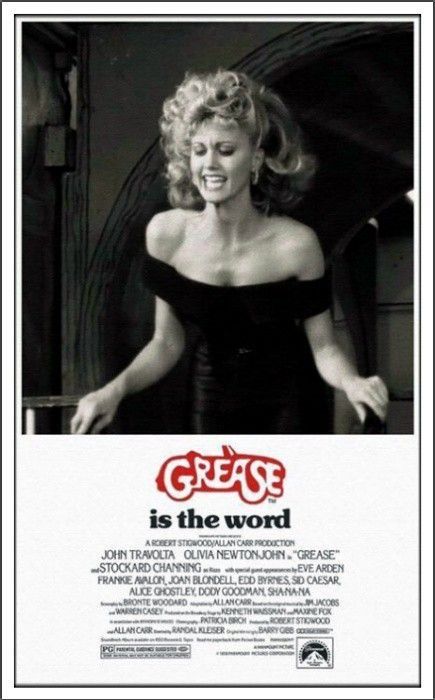 Grease Aesthetics, Grease Poster, Grease Aesthetic, Olivia Newton John Grease, Tshirt Making, Grease 1978, Stockard Channing, Grease Is The Word, Grease Movie