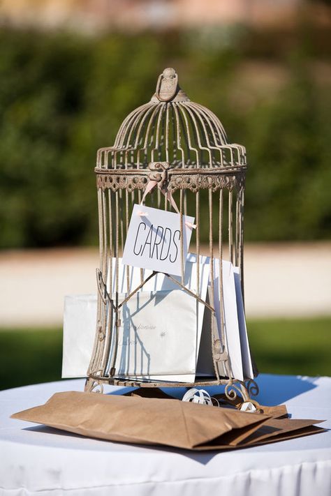 birdcage card holder Birdcage Card Holders, Wedding Wishlist, Wedding Wows, Wedding Card Holder, Spot It, My Days, The South Of France, Wedding Board, South Of France