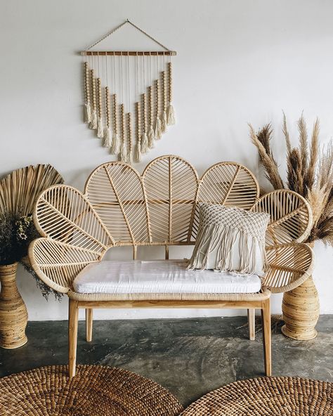 Bohemian Chair, Outdoor Wicker Furniture, Shopee Malaysia, Rattan Chair, Boho Interior, Rattan Furniture, Wicker Furniture, White Houses, A Chair