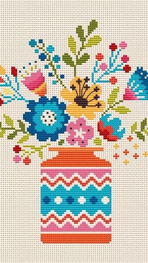 #crossstitch #charsuti Crosstitch Flower, Embroidery Designs Drawing, Easy Embroidery Designs, Animals Embroidery Designs, Stitches Pattern, 123 Cross Stitch, Unique Cross Stitch, Cross Stitch Tutorial, Animals Embroidery