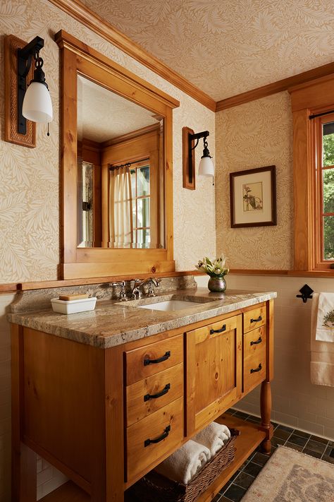 Craftsman Style Bathroom, Craftsman Style Bathrooms, Master Suite Remodel, Craftsman Bathroom, Craftsman Interior, Cabin Bathrooms, River Cabin, Bathroom Images, Rustic Bathrooms