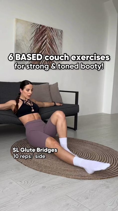 BetterMe: Health Coaching on Twitter: "Getting that juicy 🍑 is just one home workout away! All you’ll need is your couch or a chair to smash it. With this 6-exercise routine, you’ll be strengthening your glutes like a pro! So, what are you waiting for? Comment below who should try this & follow @betterme 💪🏻 https://t.co/OShbrdXjOS" / Twitter Couch Exercises, Couch Workout, 30 Day Abs, 6 Pack Abs, One Home, Health Coaching, Exercise Routine, Flat Abs, Home Workout