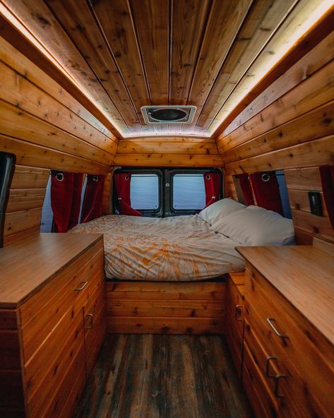 Van Conversion Floor, Wood Camper, Van Exterior, Gmc Vandura, Boho Camper, Diy Caravan, Kombi Motorhome, Van Dwelling, Adventurous Life