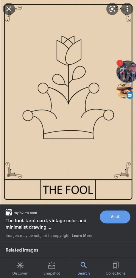 The Fool Tarot Tattoo Simple, Fool Tattoo, The Fool Tarot, Learning Tarot, Tarot Card Tattoo, Tarot Tattoo, Learning Tarot Cards, Minimalist Drawing, Card Tattoo