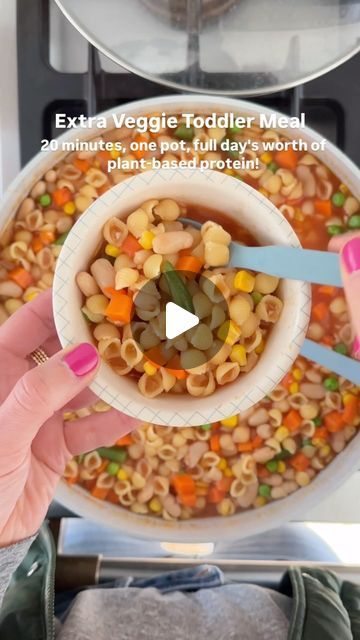 Amy Palanjian on Instagram: "EASIEST ever Extra Veggie Minestrone = comfort food with minimal chopping. Win win! 

Comment RECIPE to have this easy one sent right to your DMs.

https://www.yummytoddlerfood.com/minestrone-baby-soup/

#easycooking #toddlerfood #babyfood #toddlermeal" Amy Palanjian, Minestrone, Plant Based Protein, Toddler Meals, Easy Cooking, One Pot, Baby Food Recipes, Soups, Comfort Food