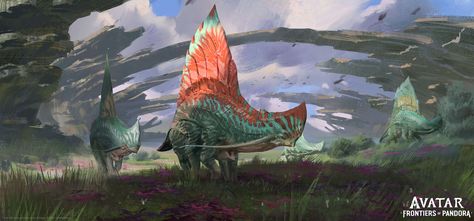 ArtStation - Some of my creature design in Avatar: Frontiers of Pandora Pandora Concept Art, Frontiers Of Pandora, Avatar Animals, Avatar Films, The Avatar, Creature Artwork, Pandora Avatar, Avatar Movie, Fantasy Beasts