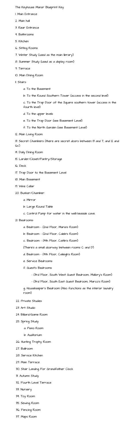 Manor House Blueprints, Locke And Key House Floorplan, Keyhouse Manor, Manor Blueprints, Locke And Key House, Bloxburg Inspiration, Manor Floor Plan, Locke And Key, Summit House