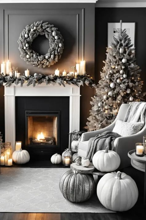 Explore the sophisticated appeal of monochromatic holiday decor. Discover how to create depth and interest using textures and shades within a single color palette. Unique Bedroom Ideas, Subtle Glam, Colorful Christmas Decorations, Brown Living Room Decor, House Smell Good, Colors Schemes, Fall Makeup Looks, Classy Christmas, Chic Farmhouse