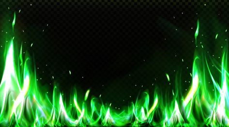 Thumbnail Material, Fire Animation, Flash Animation, Youtube Banner Design, Frame By Frame Animation, Dark Green Aesthetic, Green Fire, Gaming Logo, Photo Logo