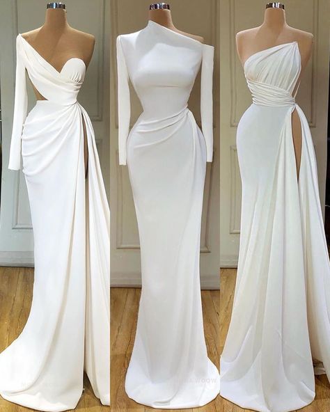 Moda WOOW’s Instagram profile post: “Moda Woow 😍  1 - 24  ??? via @valdrinsahitiofficial . . . . . #loveit #love #fashion #style #fashionable #newyork #london #dubai #paris…” Dresses Classy Elegant, Dresses Elegant, Gala Dresses, White Dresses, Glam Dresses, Formal Attire, 가을 패션, Dream Wedding Dresses, Event Dresses