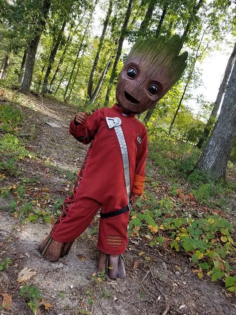 Groot Costume For Kids, Baby Groot Costume, Groot Halloween Costume, Groot Costume, Link Costume, Chibi Marvel, Best Costumes, Prop Maker, Little Shop Of Horrors