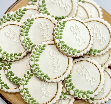 https://flic.kr/p/2qbr79s | Wedding Sugar Cookies Green Wedding Cookies, Wedding Sugar Cookies, Grow Old With Me, Palm Beach Wedding, Wedding Cookies, Green Wedding, Spring Wedding, Wedding Stuff, Sugar Cookies