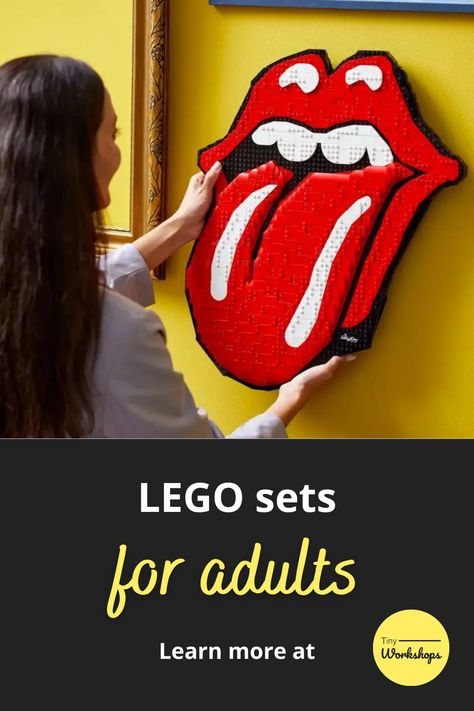 Lego sets for adults. Adult Lego Sets, Things To Build With Legos, Lego Sets For Adults, Lego For Adults, Adult Lego, Best Lego Sets, Hobbies For Adults, Lego Girls, Amazing Lego Creations