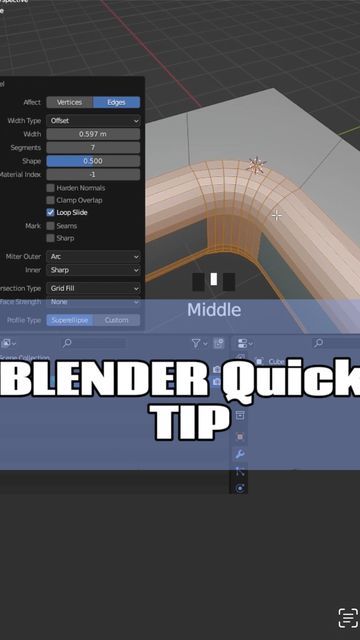 Sultan Ballan on Instagram: "Blender quick Tip Ready to level up your Blender skills? Our Tips and Tricks tutorial is here to help! Discover hidden shortcuts, time-saving techniques, and expert insights to supercharge your 3D creations. Whether you’re a newbie or a seasoned Blender user, there’s something for everyone. Let’s unlock the full potential of Blender… #blender #tutorials #modelingtips #blender3d #blendercommunity #blenderart #learnblender #3dmodeling" Blender Tips And Tricks, Blender Hacks, 3d Topology, Blender Tips, Saving Techniques, Modeling Tips, Blender 3d, Time Saving, Full Potential