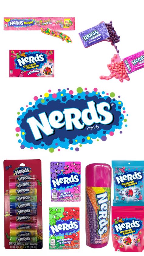 #nerds #candy Nerds Candy Character, Nerd Clusters, Candy Character, Nerds Rope, Nerds Candy, Favorite Candy, Watermelon, Grapes, Candy