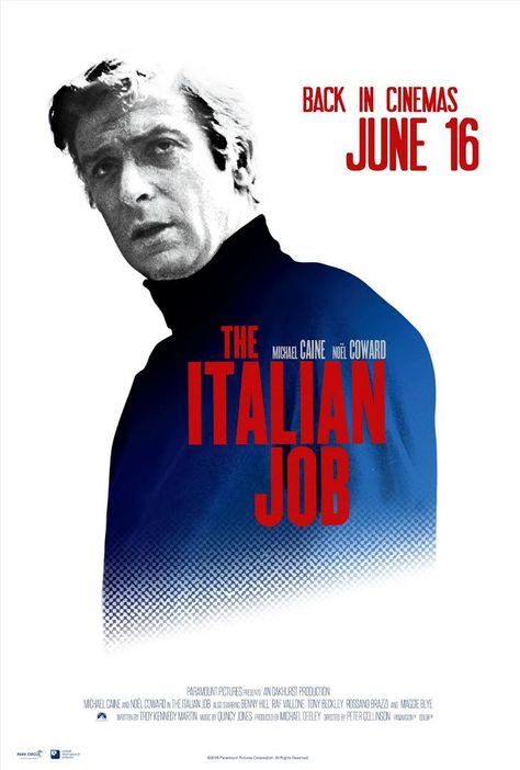 Italian Job 1969, Italian Job, Job Poster, British Movies, Noel Coward, Job Quotes, Quincy Jones, Paramount Pictures, About Time Movie