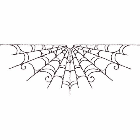 Spider Web Drawing, Spider Web Tattoo, Halloween Spiders, Web Tattoo, Halloween Embroidery, Spider Webs, Black Spider, Wire Crafts, Tattoo Stencils