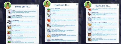 ''' Explore new worlds and expand your Sims 4 experience with the Travel To Menu mod. This mod allows your Sims to jet set to different destinations, immerse themselves in diverse cultures, and take on exciting adventures. #Sims4Mods #TravelExpansion #VirtualVacation ''' Sims 4 World Mods, Sims 4 Walk Style Mod, Sims 4 Teen Mods, Mod Hair, Cc Mods, Sims 4 Expansions, Sims 4 Teen, Side Gigs, Island Living