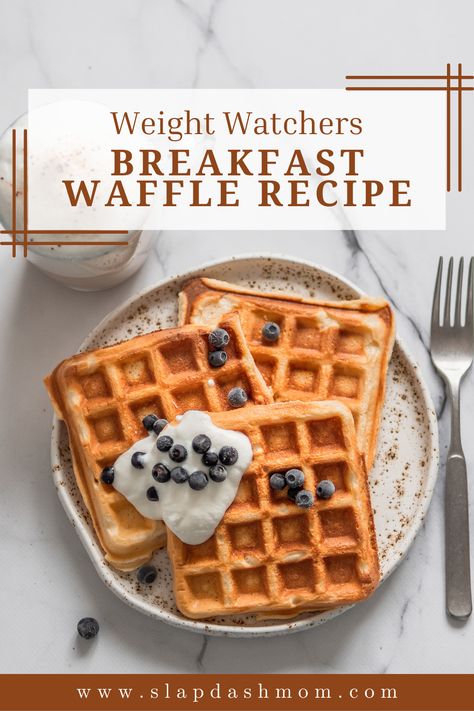 Ww Waffle Maker Recipes, Ww Waffles Recipe, Low Calorie Protein Waffles, Ww Waffle Recipe, Waffle Recipe Low Calorie, Weight Watchers Waffles, Low Cal Waffle Recipe, Low Cal Waffles, Low Fat Waffle Recipe