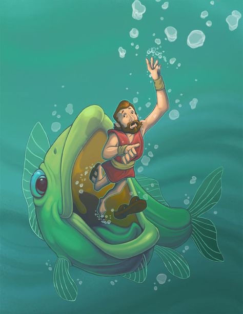 The Story of Jonah by https://www.deviantart.com/wilsonwjr on @DeviantArt Jonah Bible Story, Jonah Bible, Job Bible, Highlights Magazine, Jonah And The Whale, Story Drawing, Bible Images, Bible Characters, Bible Pictures