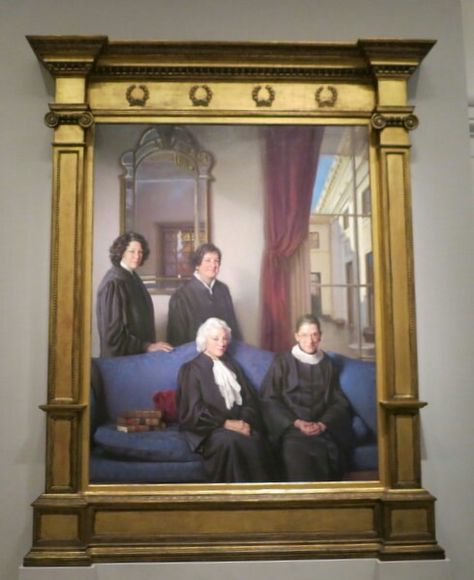 Supreme Court Justices - National Portrait Gallery Washington Dc With Kids, Sandra Day O'connor, Visit Dc, Women Portrait, Smithsonian Museum, Washington Dc Travel, Iconic Artwork, Supreme Court Justices, Smithsonian Institution