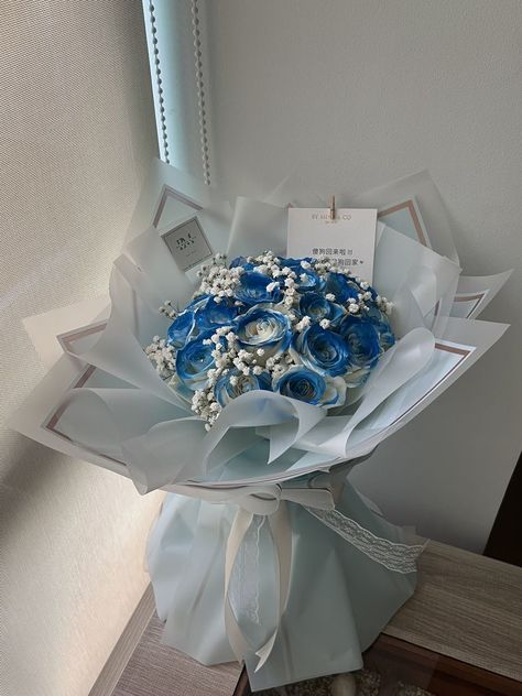 Flowers For Men Boyfriends, Birthday Flowers Bouquet For Men, Bouquet Of Flowers For Men, Royal Blue Flower Bouquet, Flower Bouquet For Boyfriend, Flower Arrangements For Men, Flowers For Men Gift Man Bouquet, Bouquet Of Flowers From Boyfriend, Bouquet For Boyfriend