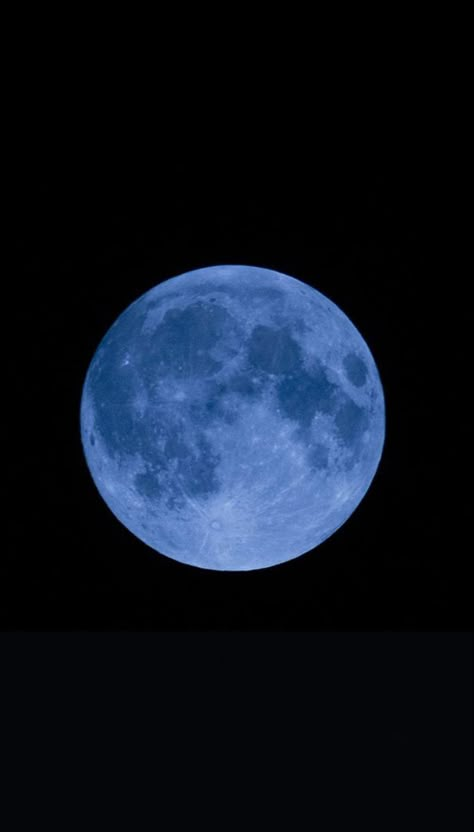 Blue Moon Black Background, Blue Astetic Photos Wallpaper, Super Blue Moon, Blue Moon Aesthetic Wallpaper, Moon Blue Wallpaper, Nasa Moon Photos, Navy Blue Wallpaper Aesthetic, Blue Moon Background, Blue Moon Aesthetic