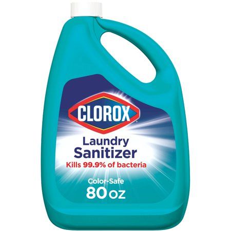 Clorox LaundrySanitizergets right to the source of tough fabric odors while killing 99.9% of odor-causing bacteria. This in-wash product penetrates deep into fibers to eliminate laundry odors and tough stains, as it leaves behind a fresh clean scent. The bleach-free formula sanitizes full laundry loads and removes odor-causing bacteria, including odors that detergents may leave behind. Perfect for the unexpected diaper blowout, food and pet odors, stinky towels, sweaty clothes, childrens sports Stinky Towels, Washer Smell, Laundry Sanitizer, Washing Machine Cleaner, Clean Linen, Liquid Laundry Detergent, Laundry Liquid, Happy House, Pet Odors