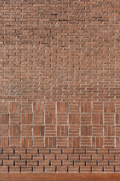 Saunalahti School / VERSTAS Architects Brick Detail, Reclaimed Brick, Brick Masonry, Brick Pattern, Brick Texture, Brick Architecture, Brick Stone, Brick Facade, Brick Tiles