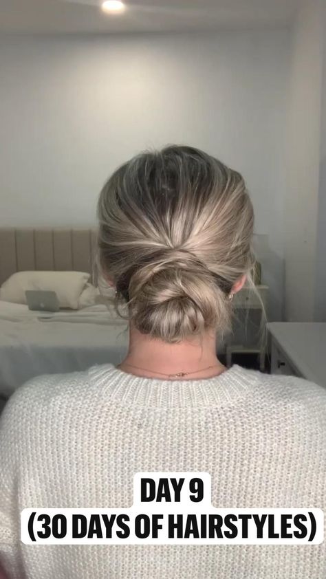 Easy Up Do For Medium Length Hair, Easy Low Bun Thick Hair, Neat Buns For Long Hair, Up So For Medium Hair, Elegant Low Bun Medium Hair, Easy No Curl Updo, Quick Easy Hair Dos For Medium Hair, Secure Updos For Work, Up Dues For Medium Hair Shoulder Length