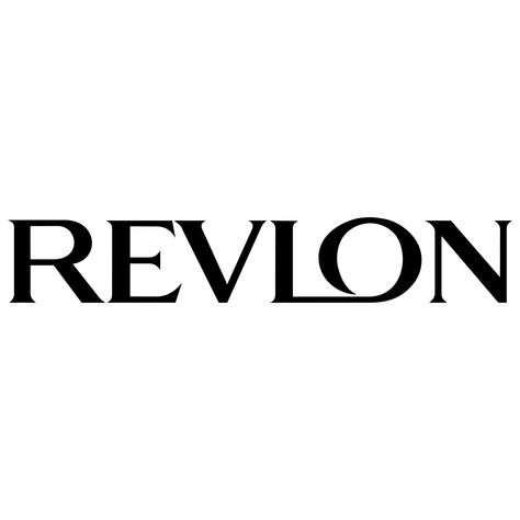 Revlon Logo Black And White Revlon Foundation, Revlon Cosmetics, Revlon Colorsilk, National Lipstick Day, Corporate Id, Cosmetic Logo, Makeup For Moms, Disney Fun Facts, Beauty Logo Design