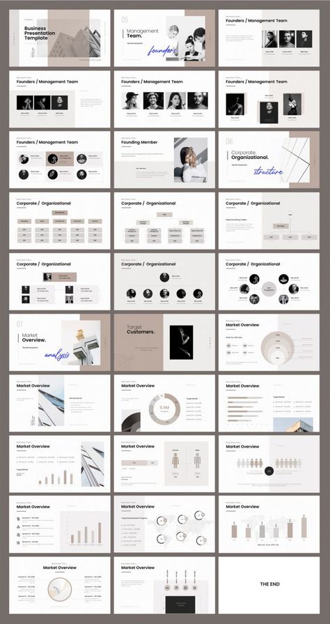 Business Plan Presentation Template with 30 Pages and Infographics Business Plan Presentation Design, Business Plan Layout, Business Plan Design, Ppt Ideas, Report Layout, Powerpoint Background Templates, Diptyque Paris, Plan Presentation, Business Plan Presentation