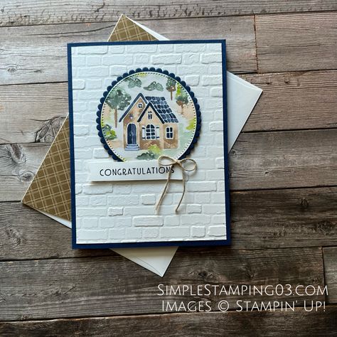 Congratulations Images, Pet Sympathy Cards, Housewarming Card, Happy New Home, New Home Cards, Nature Card, Retirement Cards, Some Cards, Stamping Up Cards