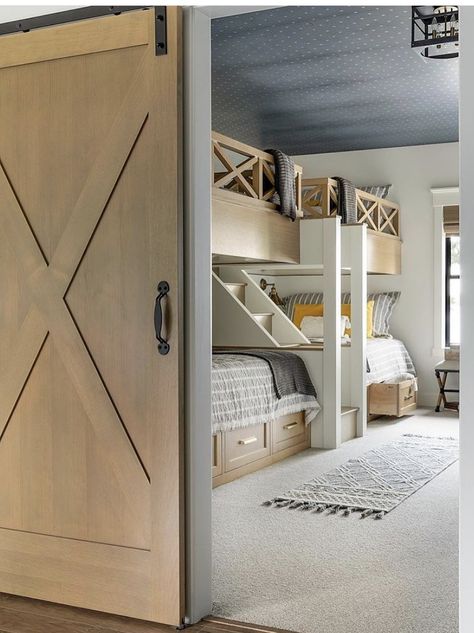 Bunk Room Ideas, Bunk Bed Room, Bunk Bed Rooms, Lake Ideas, Bunk Beds Built In, Built In Bunks, Bunk Rooms, Bunk Bed Designs, Homeless Shelter