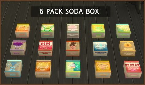 Functional Mill Add on 15 - Void Soda | icemunmun Sims 4 Clutter, Ginger Ale, Sparkling Water, Processed Food, Sims Cc, Food Menu, Sims 4, Easter, Drinks