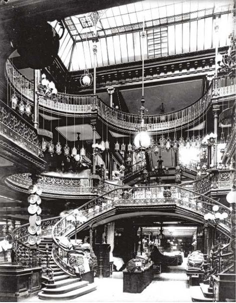 Interesting Interiors, Paris Store, Rome Antique, French Lingerie, Comfortable Armchair, Art Nouveau Architecture, Industrial Revolution, Reading Room, Shop Display