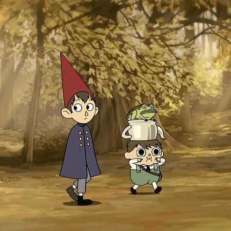 Over The Garden Wall Characters, Patrick Mchale, Over The Garden Wall Aesthetic, Wirt Over The Garden Wall, Over The Garden Wall Wirt, Elijah Wood, Walled Garden, Over The Garden Wall, In The Woods