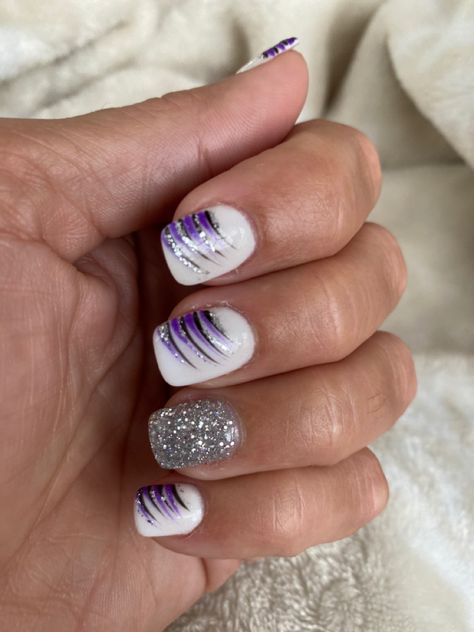 Cheerleading Nails Designs Cheer, Cheerleader Nails Designs, Cheer Nails Cheerleading, Cheerleading Nails, Cheer Nails, Cute Gel Nails, Simple Nail Designs, Nails Designs, Nail Design