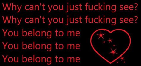 Yanderecore Aesthetic, Eden Rain, The Cardigans, You Belong With Me, Love Sick, Youre Mine, My Angel, Im Going Crazy, Red Aesthetic