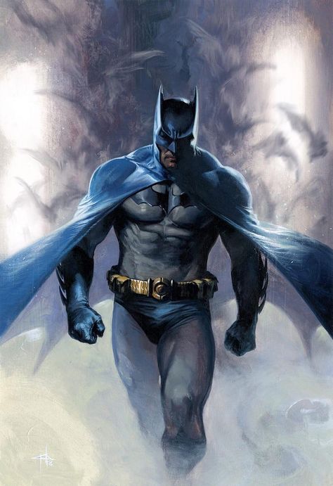 Battman 🦇 on Twitter: "Robert Pattinson as Batman by @datrinti x Batman by Gabriele Dell'Otto… " Batman: Arkham Origins, Dell Otto, Batman Blue, Batman Suit, Gotham Batman, Batman Arkham Origins, Batman Bruce Wayne, Batman Poster, Univers Dc