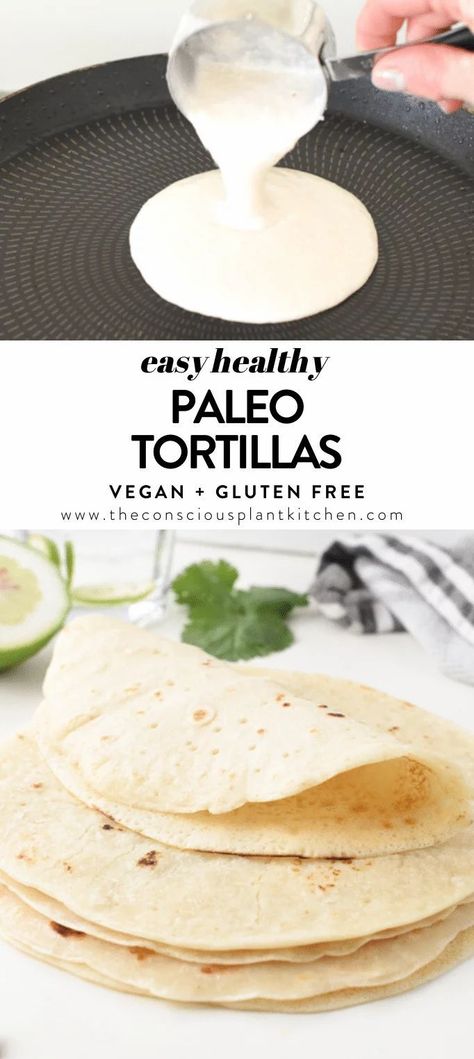 Almond Flour Tortilla Recipe, Gluten Free Tortillas Recipe, Paleo Tortillas, Vegan Tortilla, Gluten Free Easy, Tortillas Recipe, Gluten Free Sandwiches, Gluten Free Wraps, Gluten Free Tortillas