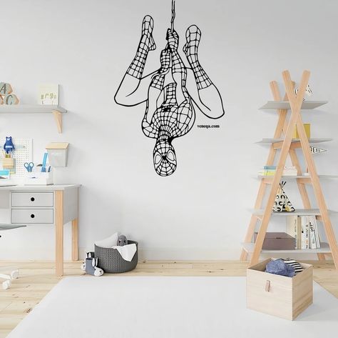 Shop smarter and save more money with our discount code. Use the latest Veneqa Coupon Code At Couponclans.com Spiderman Bedroom Target, Spidey And Friends Room Ideas, Neutral Spiderman Bedroom, Spider Room Decor, Modern Spiderman Room, Neutral Superhero Bedroom, Spider Man Nursery, Spider Man Kids Room, Super Hero Bedroom Ideas