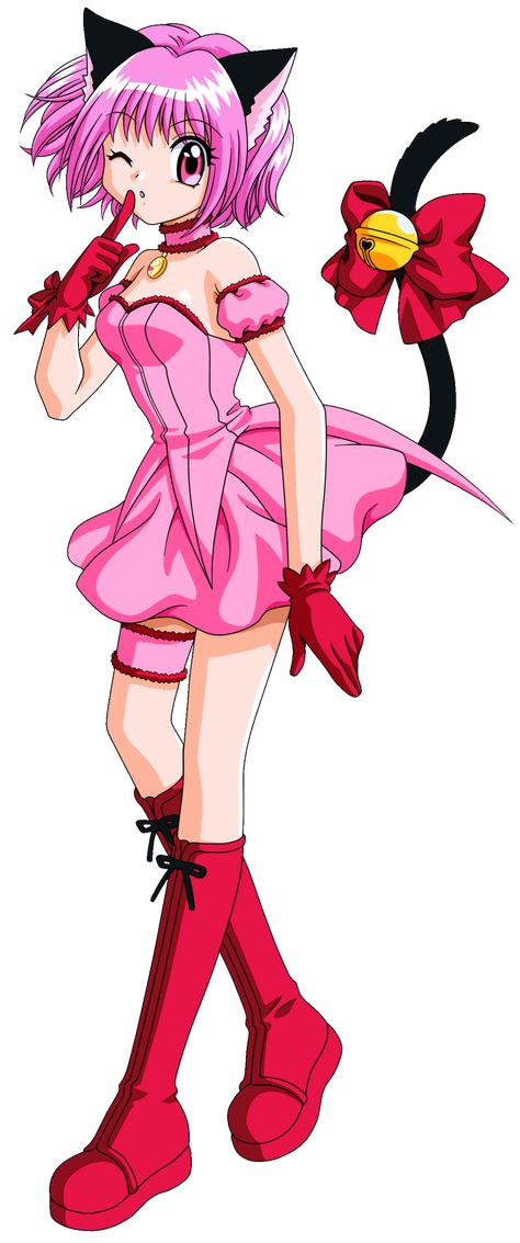 Ichigo Fanart, Meow Tattoo, Tokyo Mew Mew Ichigo, Mew Ichigo, Mew Mew, Tokyo Mew Mew, Nami One Piece, Anime Cat, 90s Anime