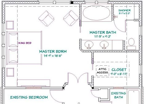 Suite Plan, Master Suite Layout, Master Suite Floor Plan, Addition Plans, Master Suite Addition, Best Kitchen Design, Bedroom Addition, House Addition, Bathroom Plan