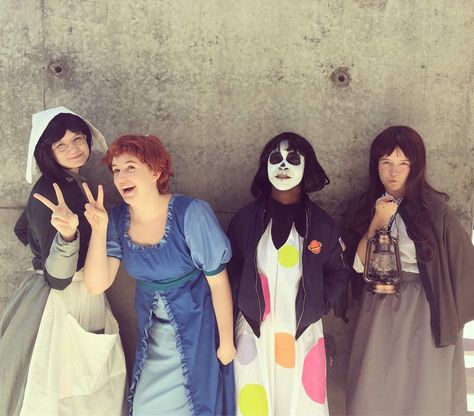 Beatrice Otgw Cosplay, Wirt And Sara Costume, Sara Over The Garden Wall Costume, Sarah Over The Garden Wall, Otgw Sara, Over The Garden Wall Sara, Sara Over The Garden Wall, Otgw Cosplay, Over The Garden Wall Nails