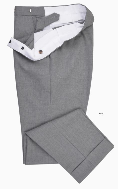 Luxire dress pants constructed in Dugdale Flannel: Light Grey Twill 14 Oz: http://custom.luxire.com/products/dugdale_flannel_-light-grey-twill  Consists of standard extended hook & bar closure, side metal adjusters, right rear pocket with button and 2″ bottom cuffs. Slim Fit Trousers, Formal Casual, Mens Trousers, Elegant Look, Dress Pants, Light Grey, Slim Fit, Trousers, Cuff